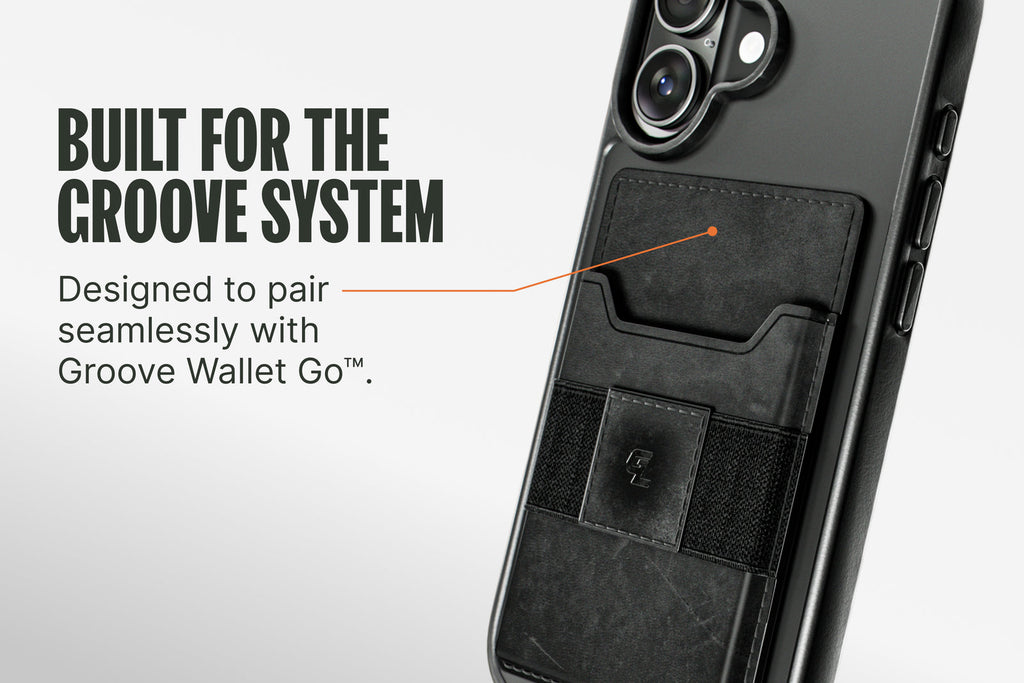 Groove MagSafe Phone Case - Deep Stone Grey