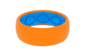 Solid Blaze Orange Ring
