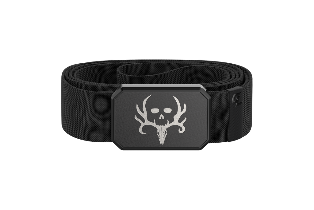 Bone Collector Groove Belt Black/Gun Metal