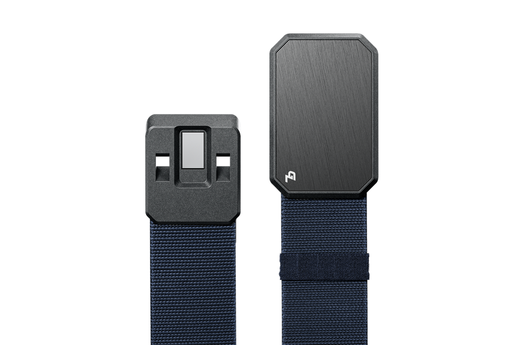 Groove Belt Gun Metal/Abyss Navy