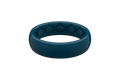Satin Dark Ocean Thin Ring