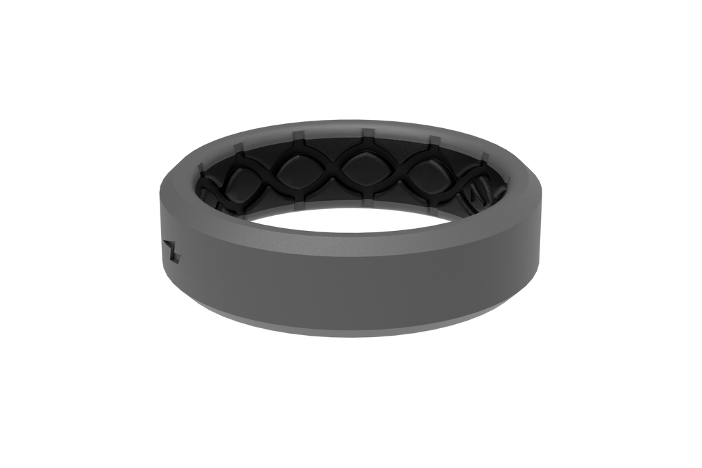 Zeus Storm Grey Thin Ring