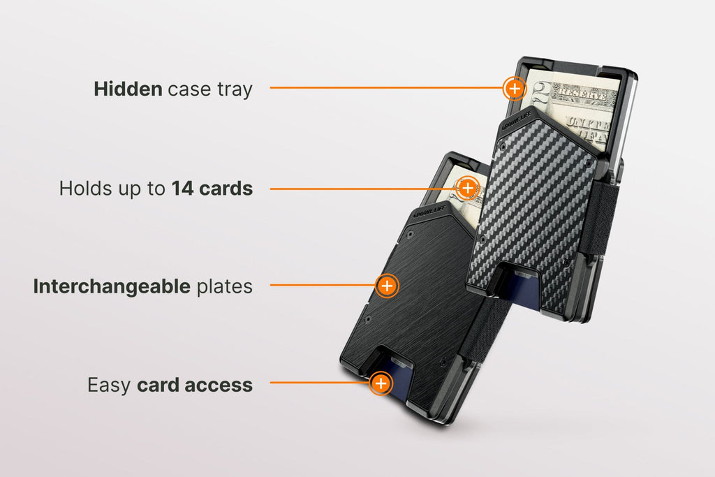 Groove Wallet® Stealth - Carbon Fiber