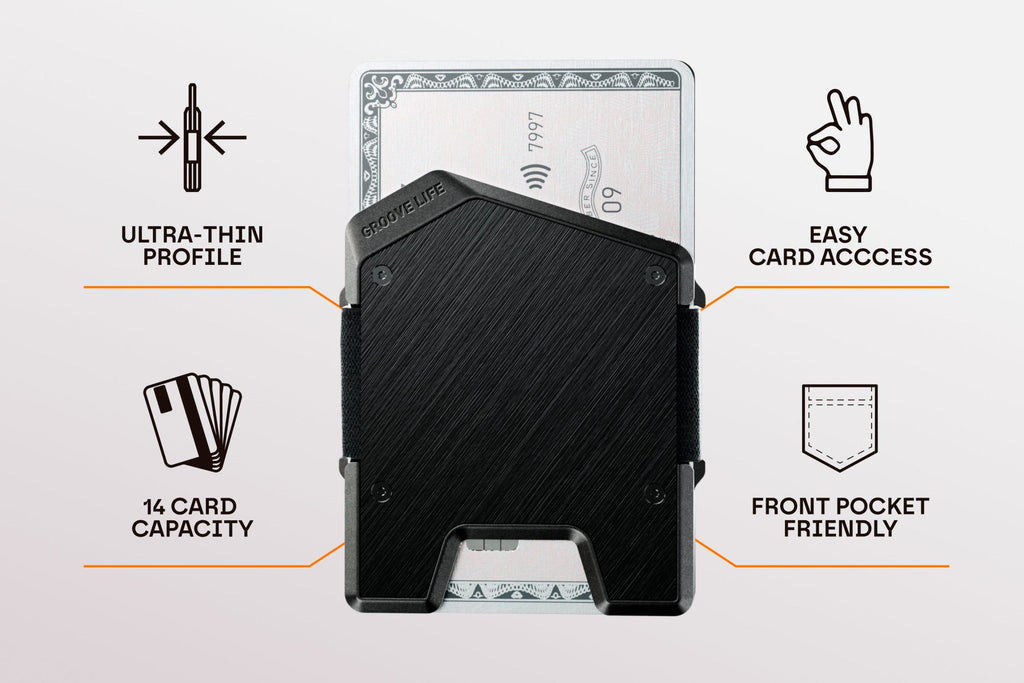 Groove Wallet® Stealth - Black