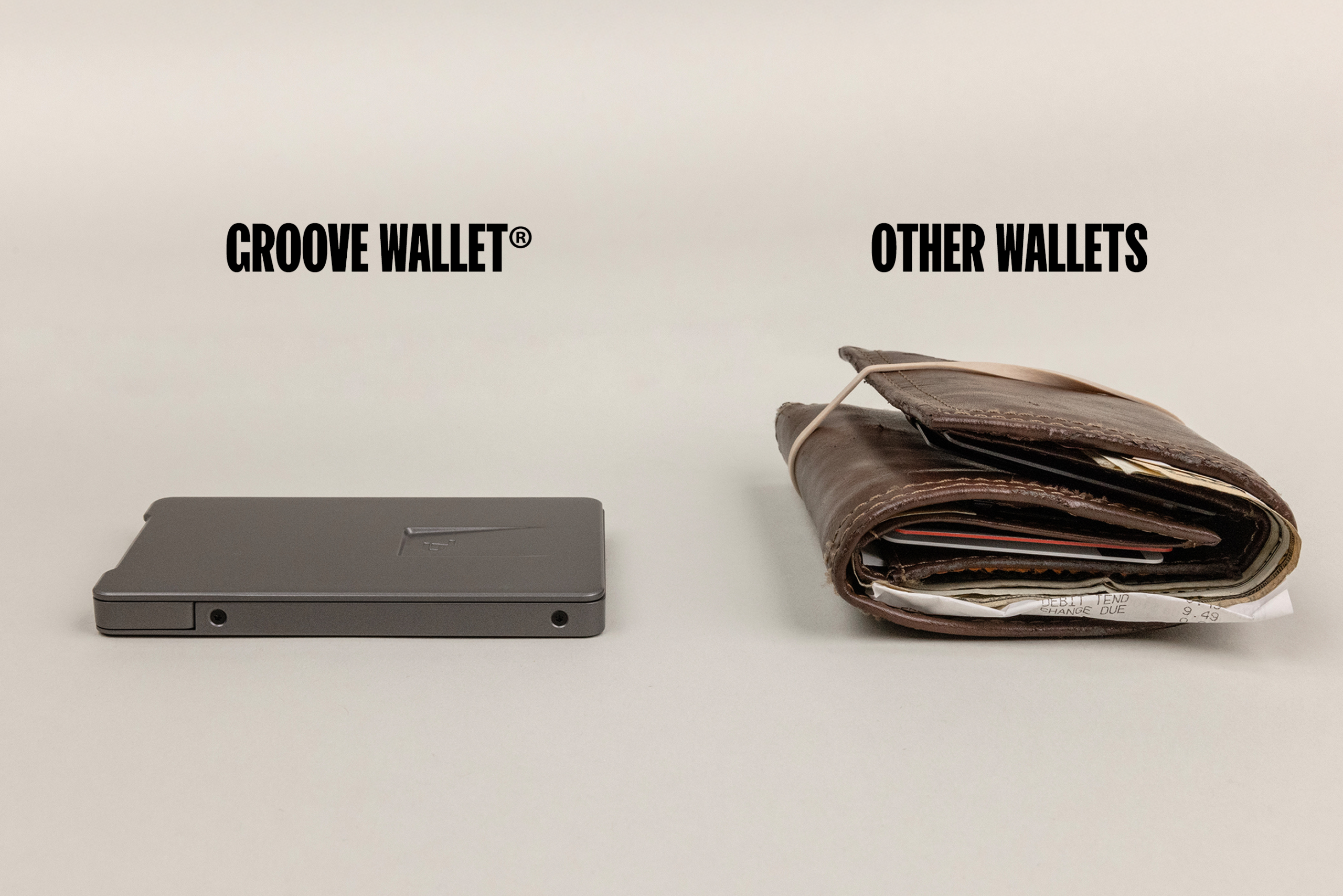 Groove Wallet® - Midnight Black