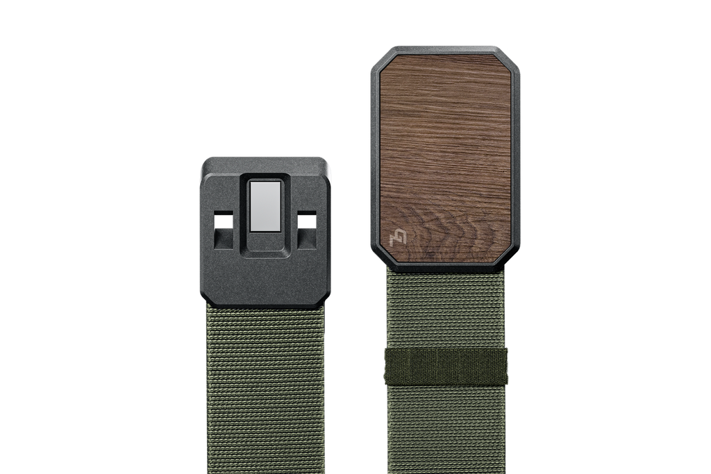 Groove Belt Walnut/Base Camp Green