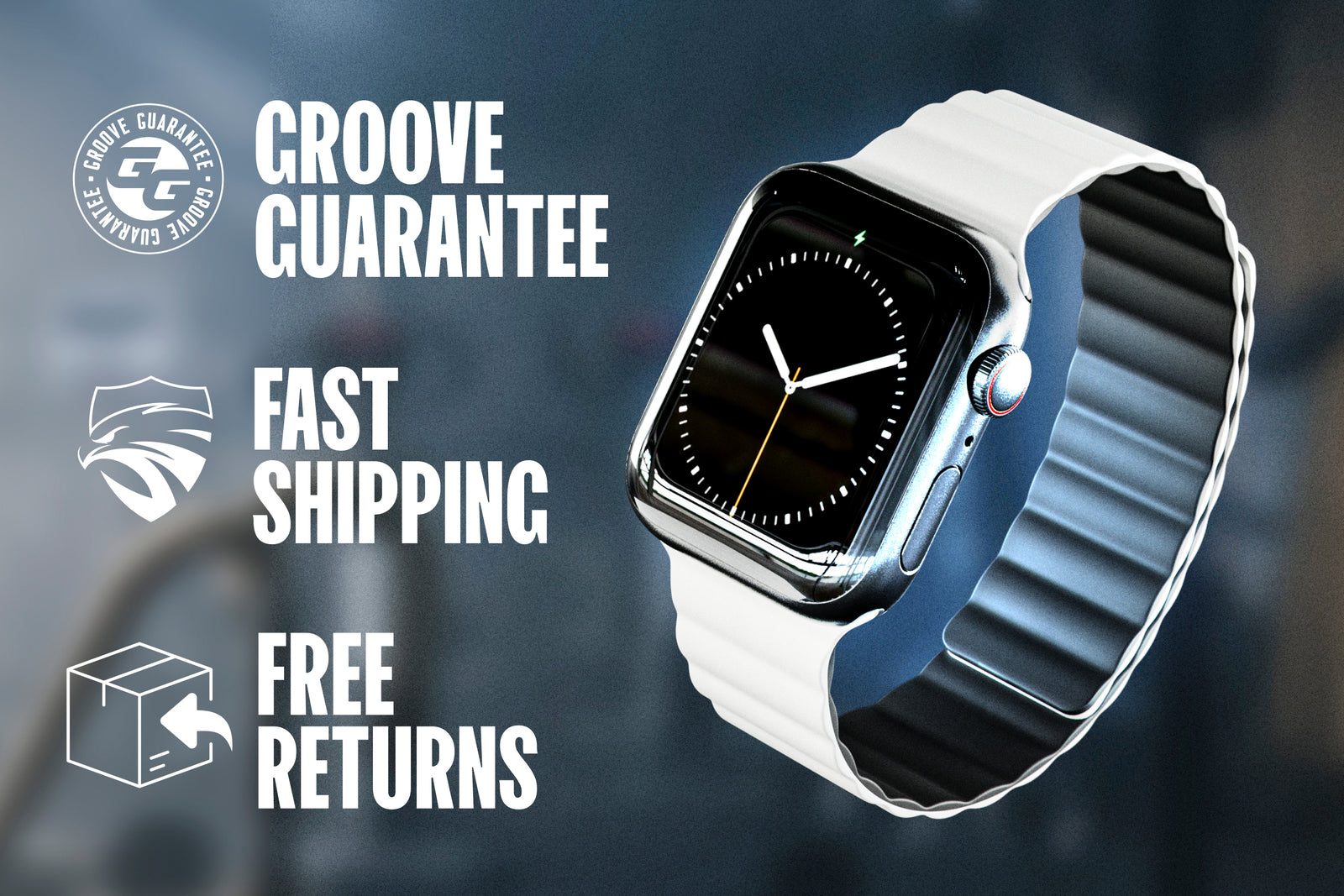 Apple Magnetic Watch Band - White